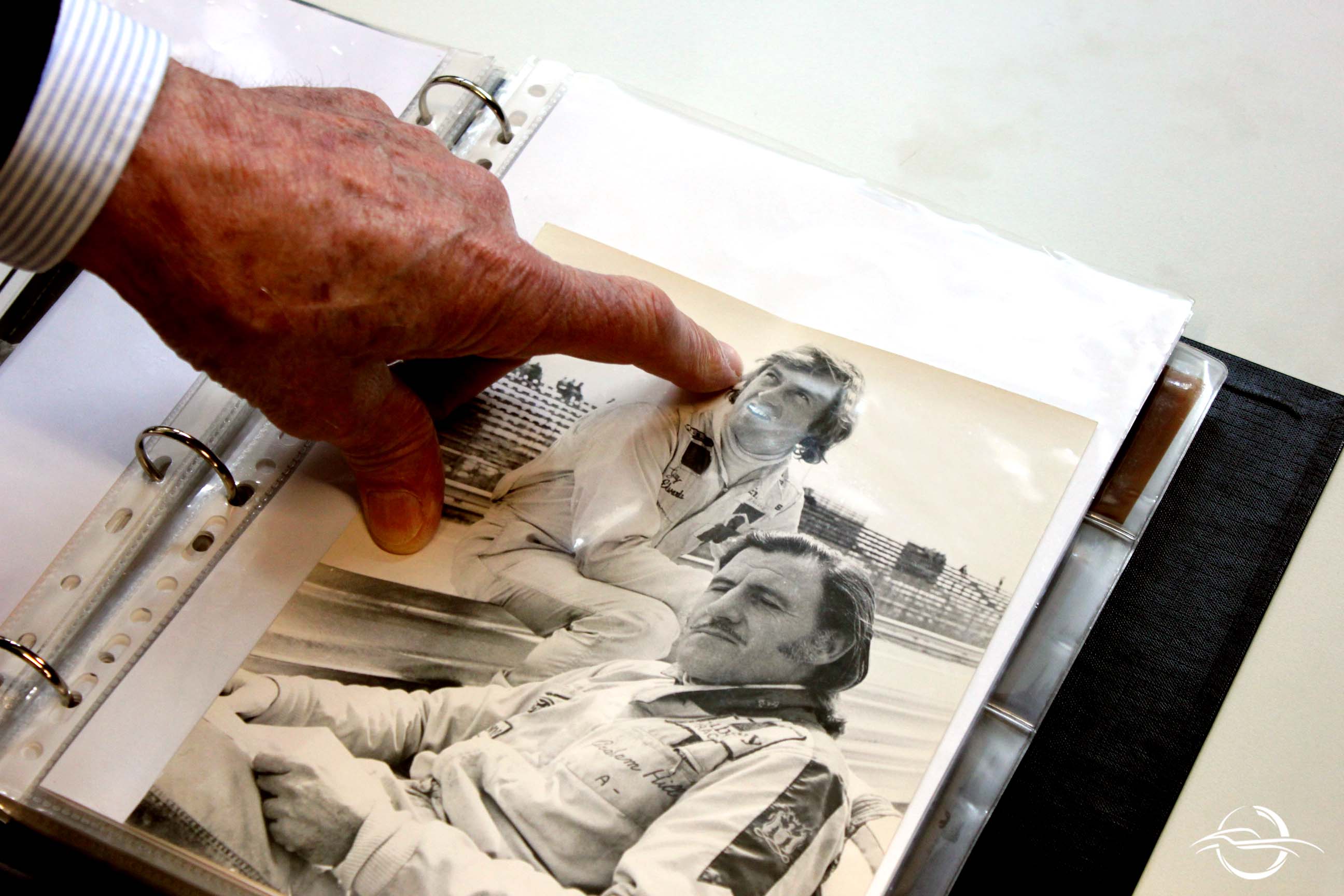 Jochen Rindt and Graham Hill photo