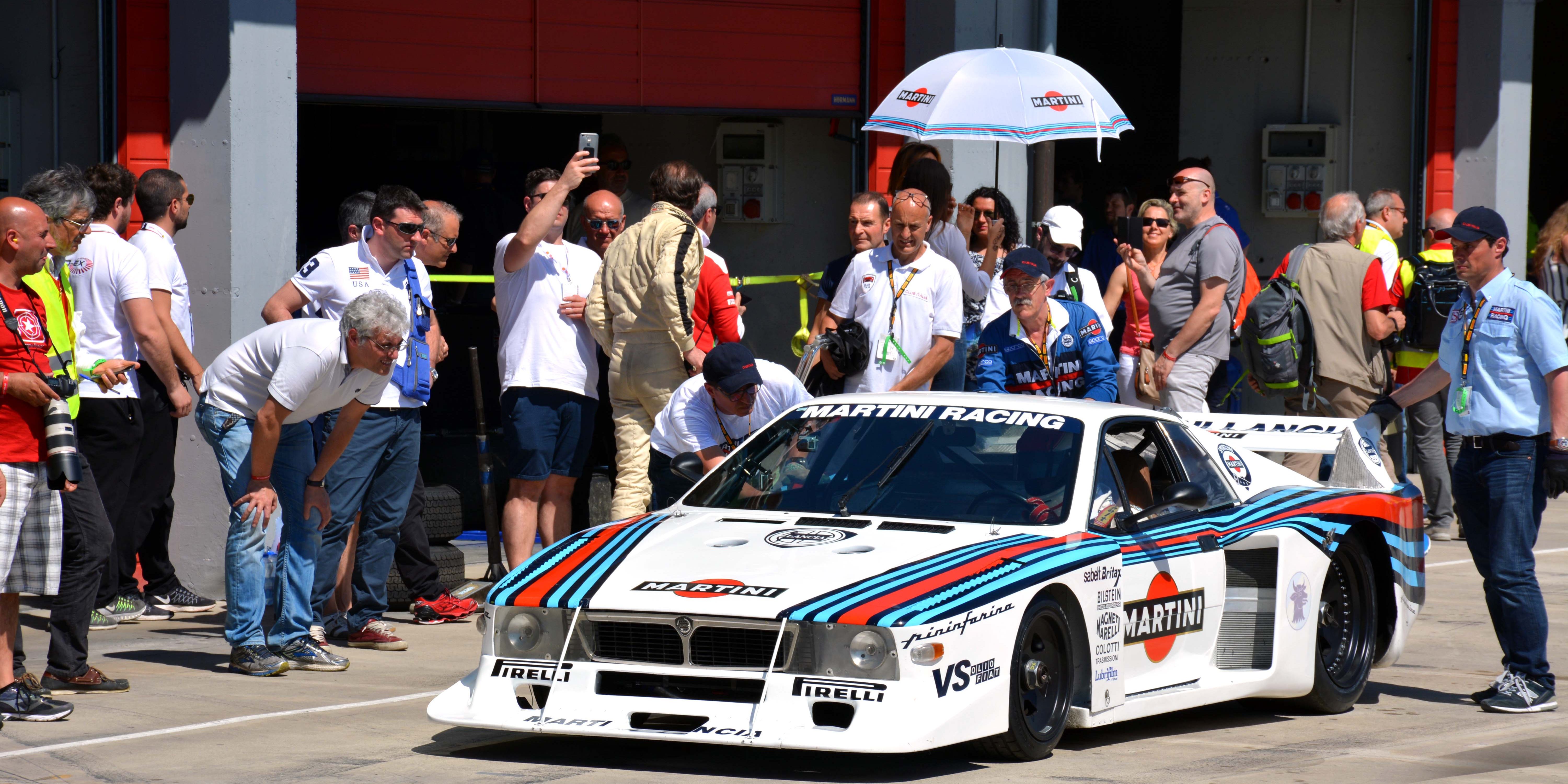 Lancia BETA MONTECARLO Martini a Imola 2018