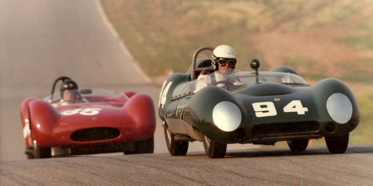 Lotus 15 at Historic Races - Riverside - Stephen Griswold