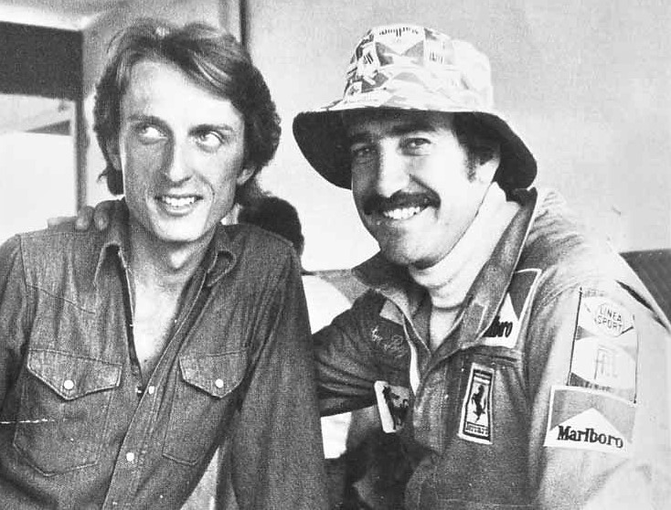 Luca Cordero di Montezemolo and Clay Regazzoni,