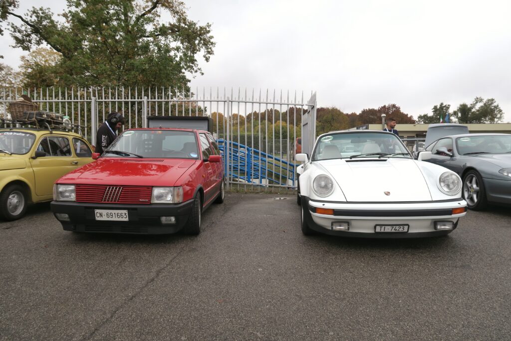 Porsche e fiat uno